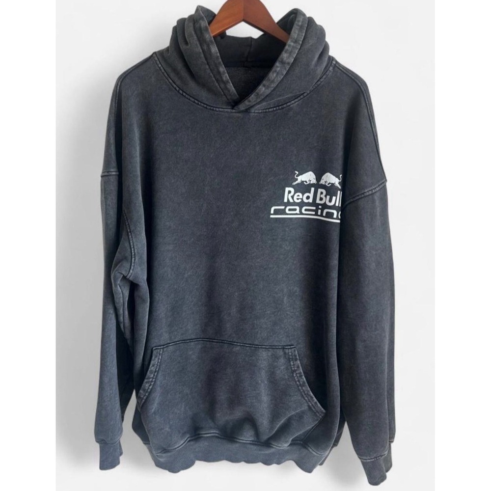 Red Bull Red Bull Racing F1 Gray Pullover Hoodie Sweatshirt, Size XL